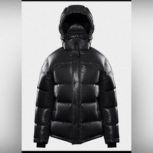 TNA Super-puff high gloss puffer jacket XS black